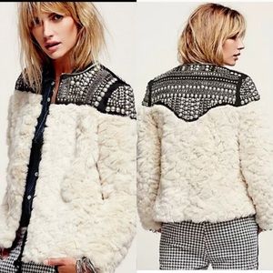 Free People Nordic Nights jacket SMALL - rare!!